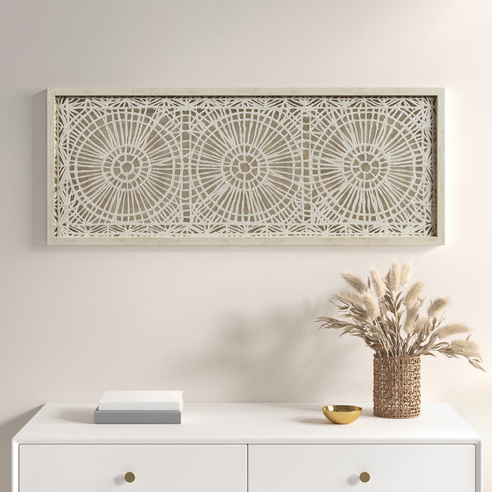 Framed-Duxbury-Medallion-Wall-Decor-White-Stone-Decor