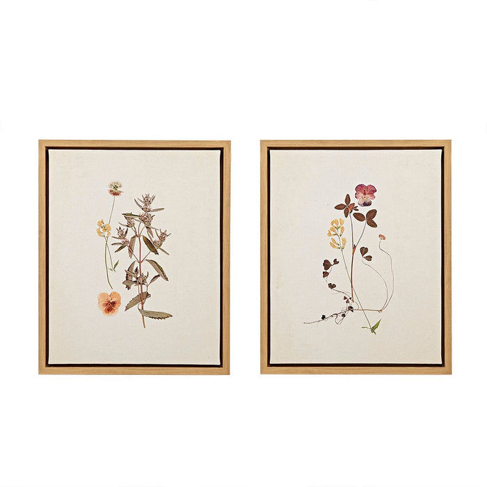 Framed-Dyersburg-Wild-Flowers-2-Piece-Canvas-Art-White-Stone-Decor-1