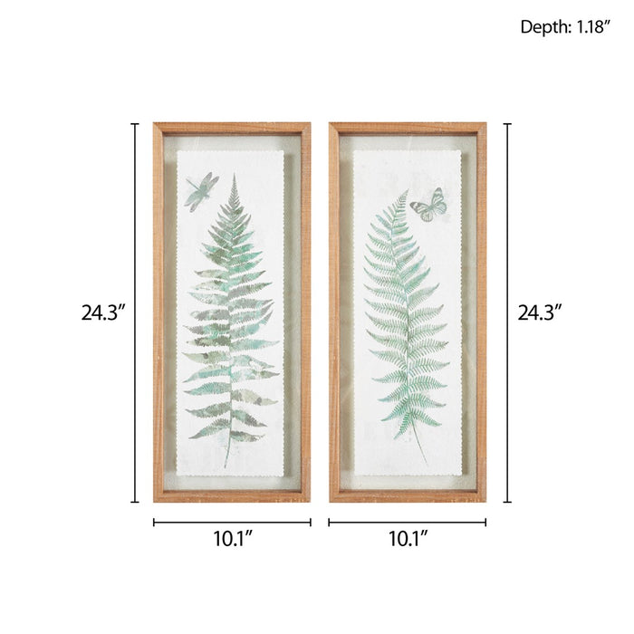 Framed-Fairfield-Fern-2-Piece-Wall-Art-White-Stone-Decor-6