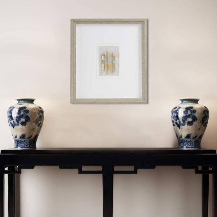 Framed-Gold-Stones-Wall-Decor-White-Stone-Decor