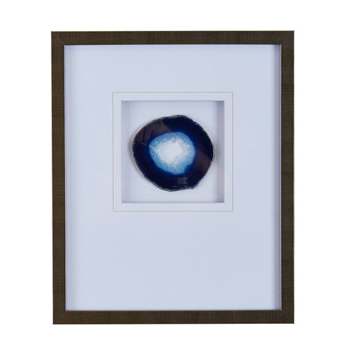 Framed-Gretna-Blue-Stone-Wall-Art-White-Stone-Decor-1