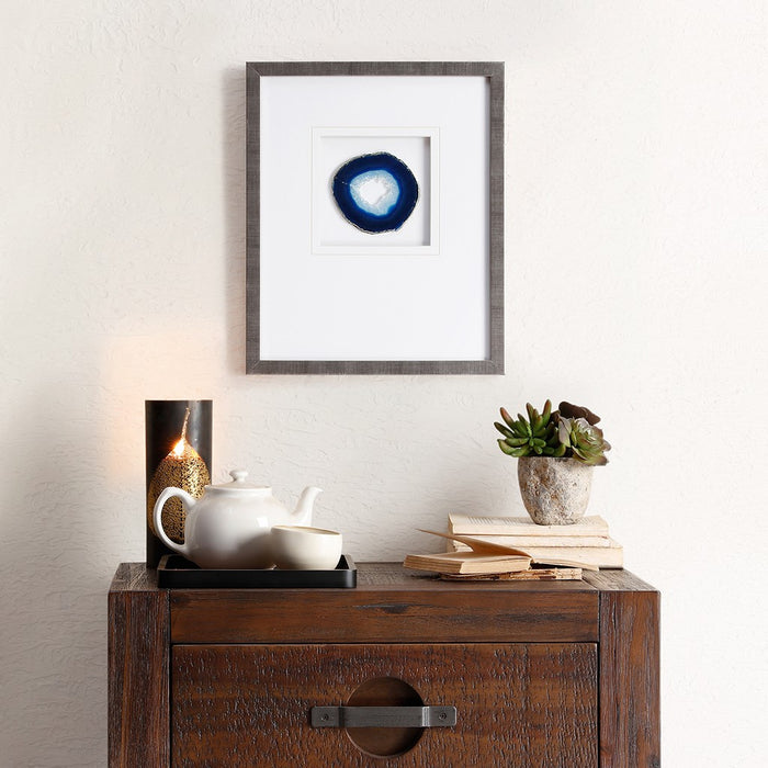 Framed-Gretna-Blue-Stone-Wall-Art-White-Stone-Decor