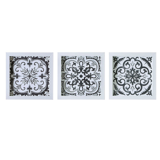 Framed-Lansing-Medallion-3-Piece-Wall-Decor-White-Stone-Decor-1