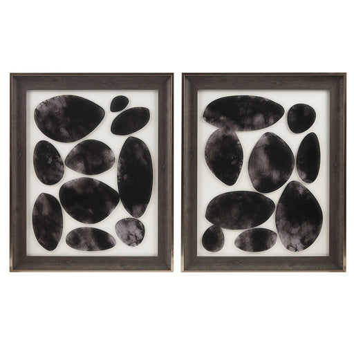 Framed-Layton-Black-2-Piece-Wall-Art-White-Stone-Decor-1