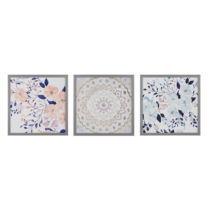 Framed-Milan-Springtime-3-Piece-Wall-Decor-White-Stone-Decor-1