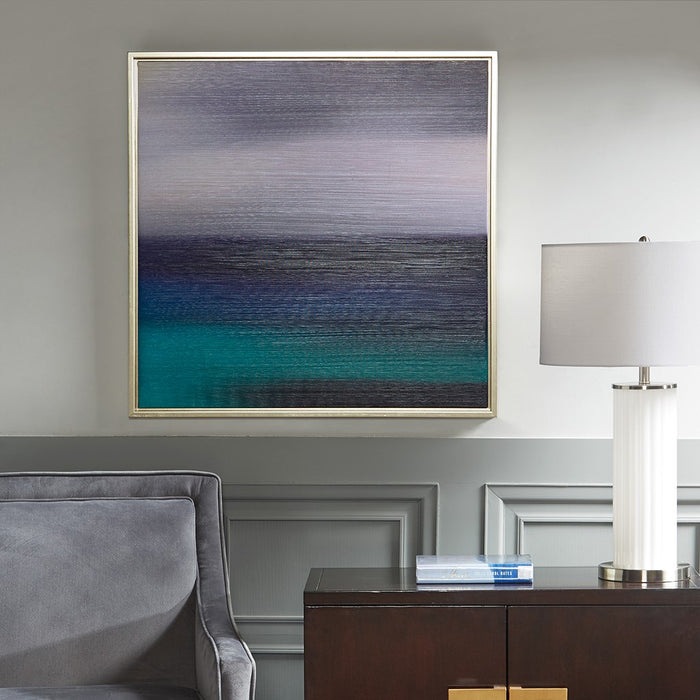 Framed-Sea-Fog-Canvas-Art-White-Stone-Decor