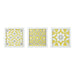 Framed-Tempe-Yellow-Medallion-3-Piece-Wall-Decor-White-Stone-Decor-1