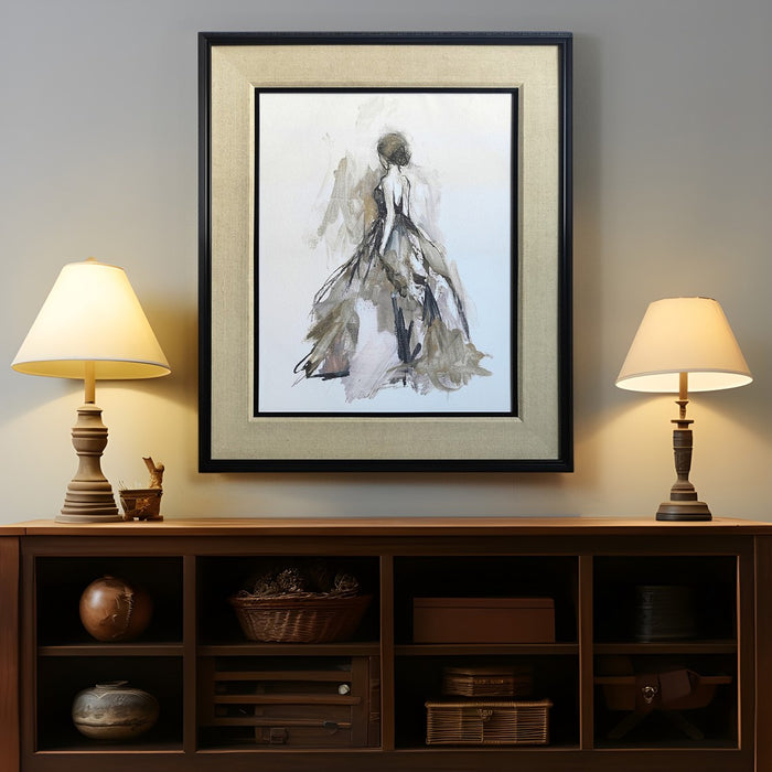 Framed-Villalba-Charcoal-Canvas-Art-White-Stone-Decor