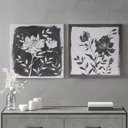 Frenchtown-Floral-2-Piece -Canvas-Art-White-Stone-Decor