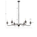 Galeton-Matte-Black-Chandelier-White-Stone-Decor-5