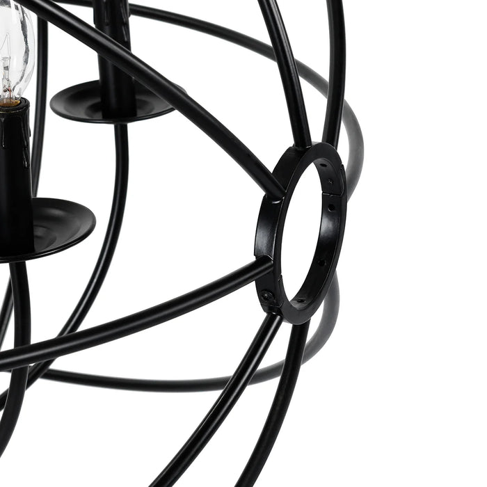 Geometric-Canton-Mid-Century-36-Industrial-Chandelier-White-Stone-Decor-2