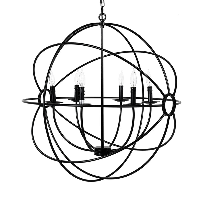 Geometric-Canton-Mid-Century-36-Industrial-Chandelier-White-Stone-Decor