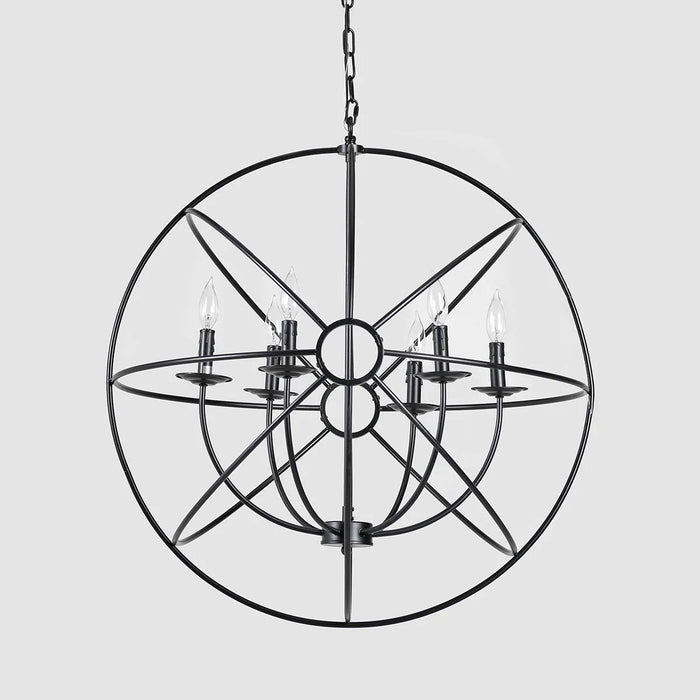Geometric-Canton-Mid-Century-Industrial-30-Chandelier-White-Stone-Decor-4