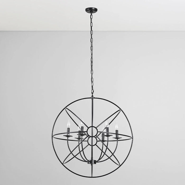 Geometric-Canton-Mid-Century-Industrial-30-Chandelier-White-Stone-Decor