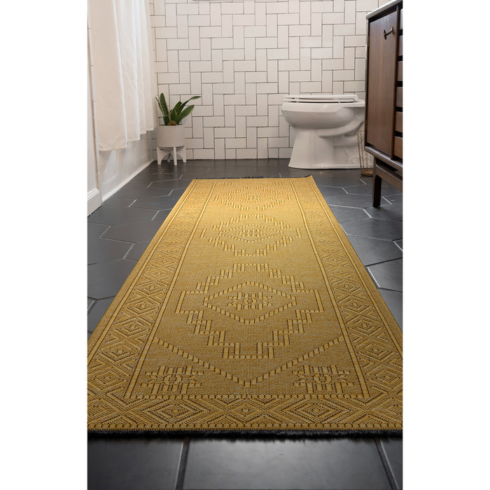 Gold-DeKalb-Patterned-Rug-White-Stone-Decor-3