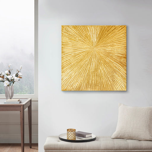 Gold-Sunrays-Wall-Decor-White-Stone-Decor-1