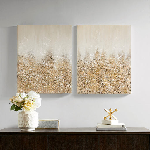 Gold-Wineglass-2-Piece-Canvas-Art-Set-White-Stone-Decor