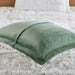 Green-Audra-Reversible-Luxury-Shag-Comforter-Set-White-Stone-Decor-5