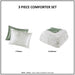 Green-Audra-Reversible-Luxury-Shag-Comforter-Set-White-Stone-Decor-7