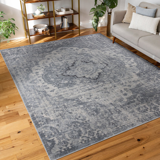 Grey-Palatine-Moroccan-Rug-White-Stone-Decor