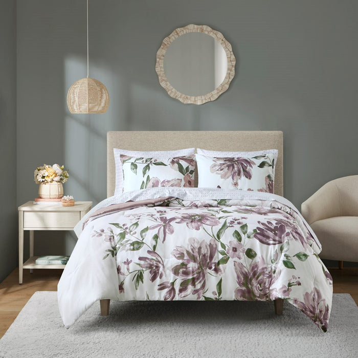 Hampton-Violet-Floral-Comforter-Set-White-Stone-Decor-1