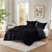 Hayleigh-Black-Faux-Fur-Luxury-Comforter-Set-White-Stone-Decor-1