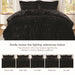 Hayleigh-Black-Faux-Fur-Luxury-Comforter-Set-White-Stone-Decor-6
