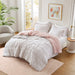 Hayleigh-Pink-Faux-Fur-Luxury-Comforter-Set-White-Stone-Decor-2