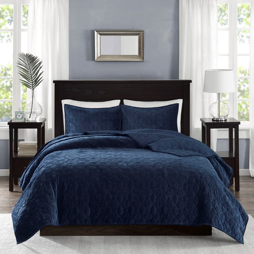 Hayley-Navy-Luxury-Geometric-Pattern-Quilt-Set-White-Stone-Decor