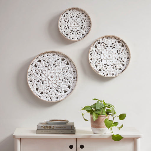 Hurley-Medallion-3-Piece-Wall-Decor-White-Stone-Decor-1