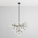 Industrial-Scottsdale-Black-Gold-Globes-Chandelier-White-Stone-Decor-1