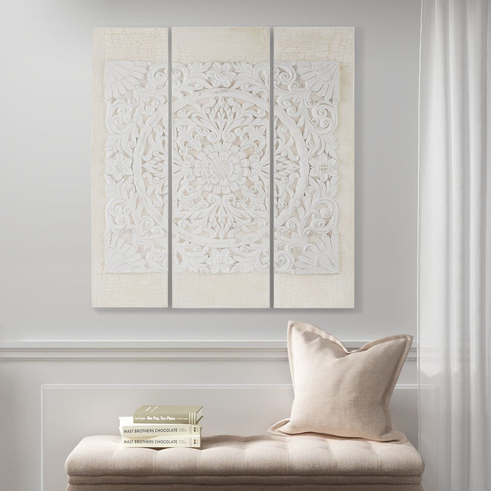 Irving-Off-White-Medallion-3-Piece-Wall-Decor-White-Stone-Decor