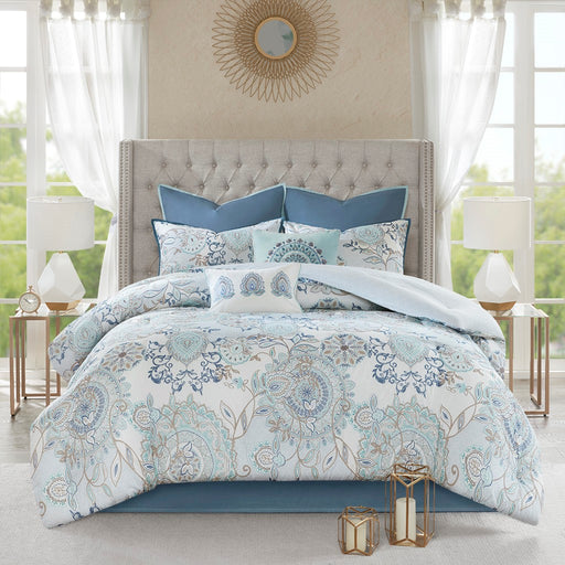 Isabelle-Blue-Medallion-Floral-8-Piece-Comforter-Set-White-Stone-Decor