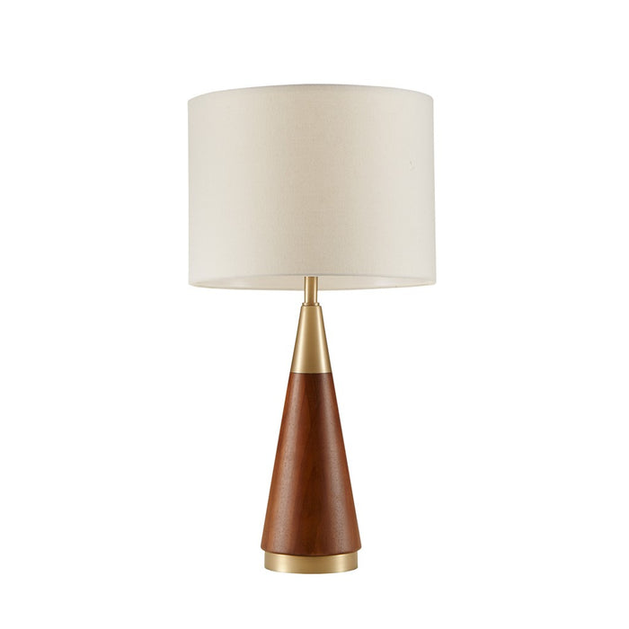 Java-Brown-Gold-Table-Lamp-White-Stone-Decor-4