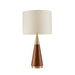 Java-Brown-Gold-Table-Lamp-White-Stone-Decor-4