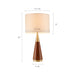 Java-Brown-Gold-Table-Lamp-White-Stone-Decor-5