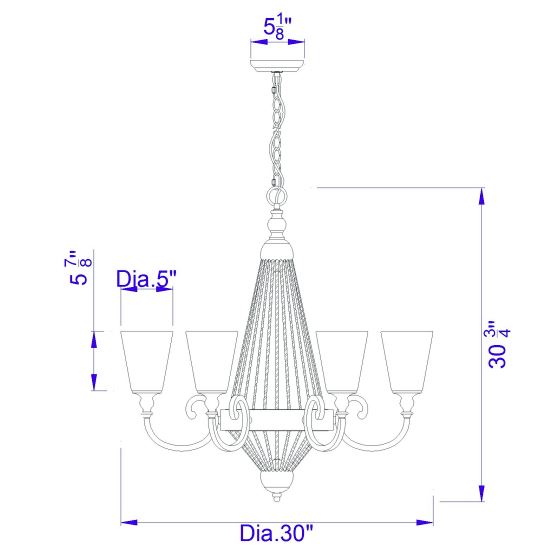 Joplin-Farmhouse-Industrial-Mid-Century-Chandelier-White-Stone-Decor-1