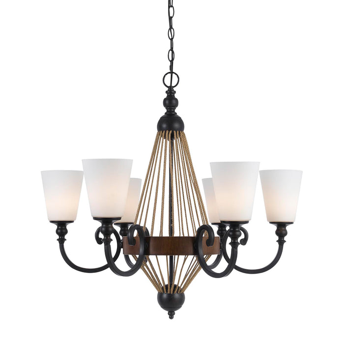 Joplin-Farmhouse-Industrial-Mid-Century-Chandelier-White-Stone-Decor