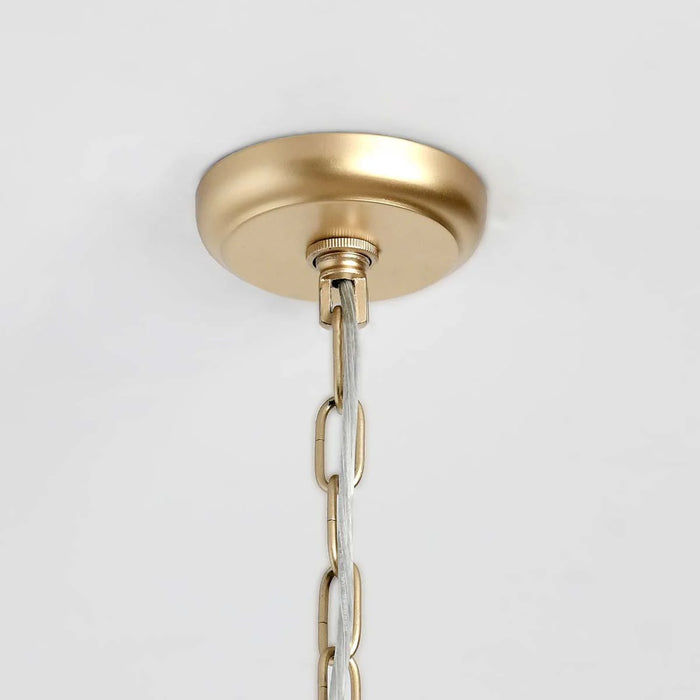 Julian-White-Beads-Modern-Gold-Chandelier-White-Stone-Decor-2
