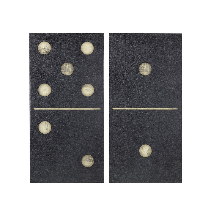 Latta-Dominos-Black-Gold-Canvas-Art-Set-White-Stone-Decor-2