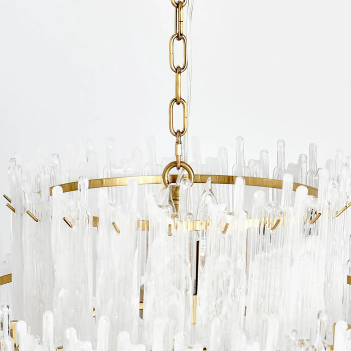 Laurena-Round-Crystal-Contemporary-Chandelier-White-Stone-Decor-3