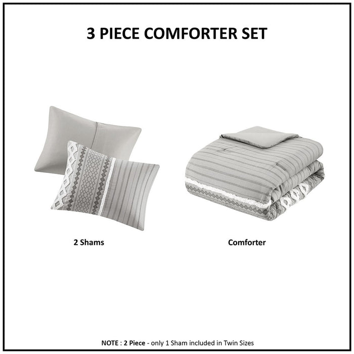 Leah-Gray-Boho-Geometric-Pattern-Comforter-Set-White-Stone-Decor-6