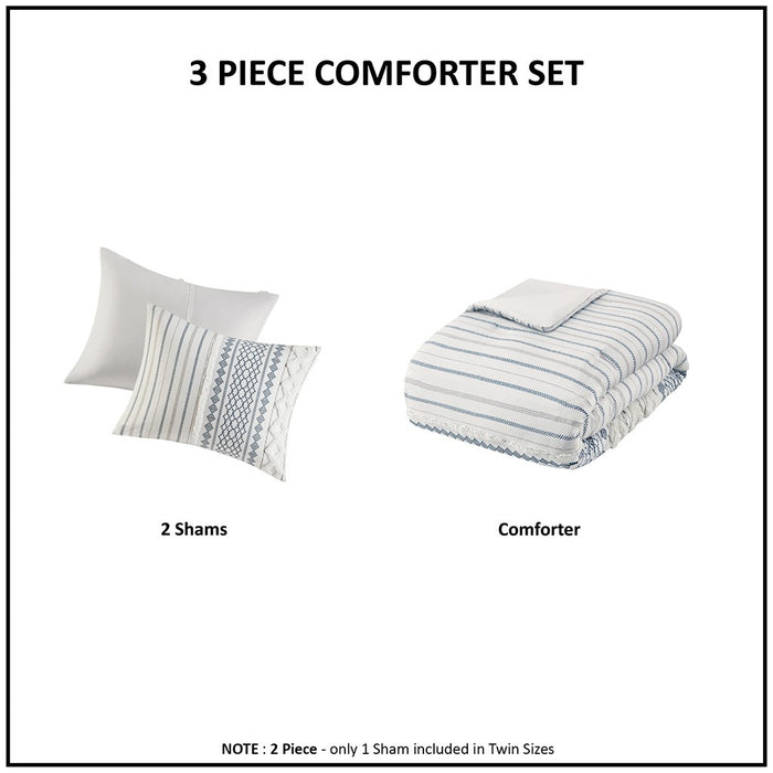 Leah-Navy-Boho-Geometric-Pattern-Comforter-Set-White-Stone-Decor-6
