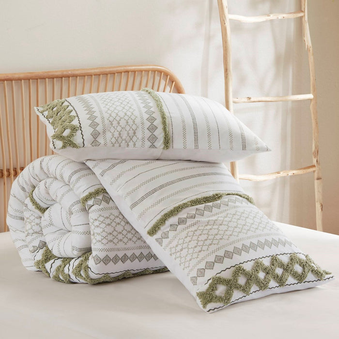 Leah-Sage-Boho-Geometric-Pattern-Comforter-Set-White-Stone-Decor-4