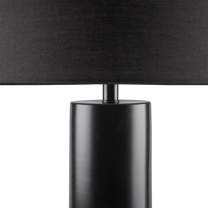 Lluveras-Black-Grey-Table-Lamp-White-Stone-Decor-4