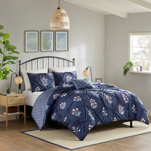 Lola-Navy-Floral-Farmhouse-4-Piece-Comforter-Set-White-Stone-Decor-1