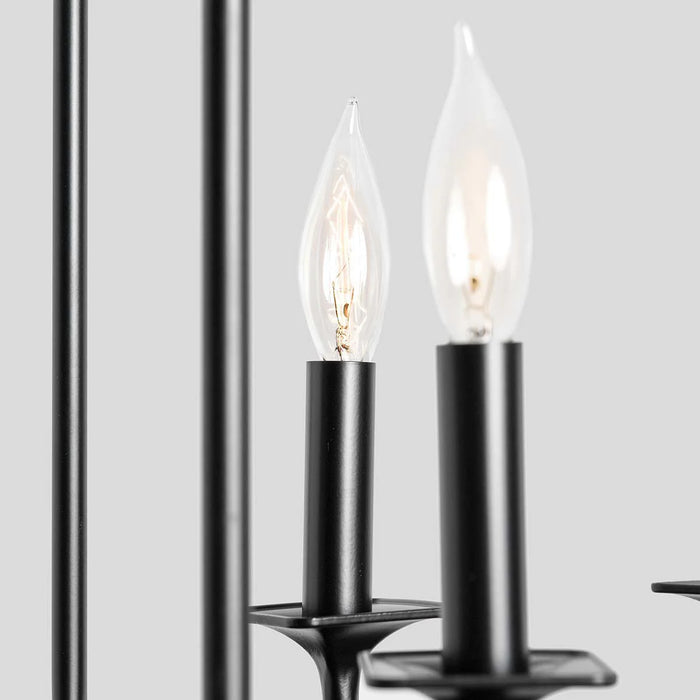Louis-Black-Gold-Industrial-Chandelier-White-Stone-Decor-3