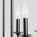 Louis-Black-Gold-Industrial-Chandelier-White-Stone-Decor-4