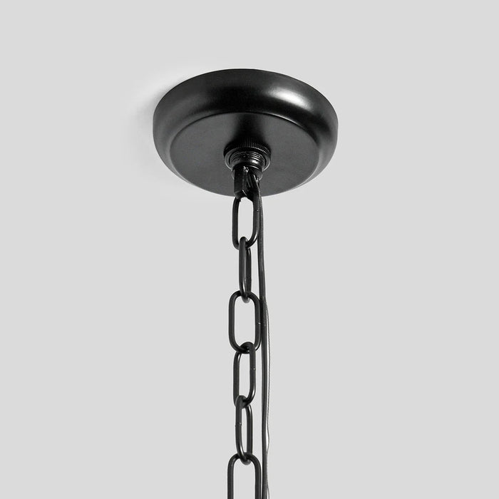 Louis-Black-Gold-Industrial-Chandelier-White-Stone-Decor-5