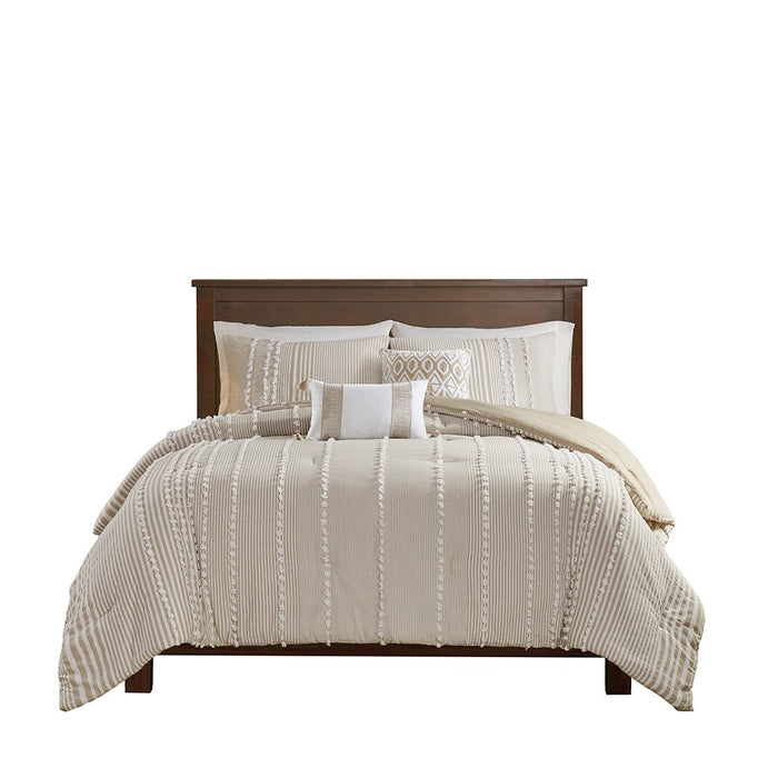 Malden-Taupe-Comforter-Set-White-Stone-Decor-7